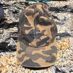 Banana Republic Camouflage Baseball Cap